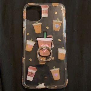 Velvet caviar IPhone 11 Pro Max coffee case